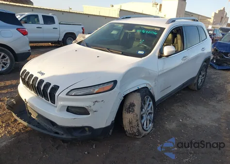 2015 Jeep Cherokee Latitude z USA, uszkodzony, nr VIN 1C4PJLCB5FW793361